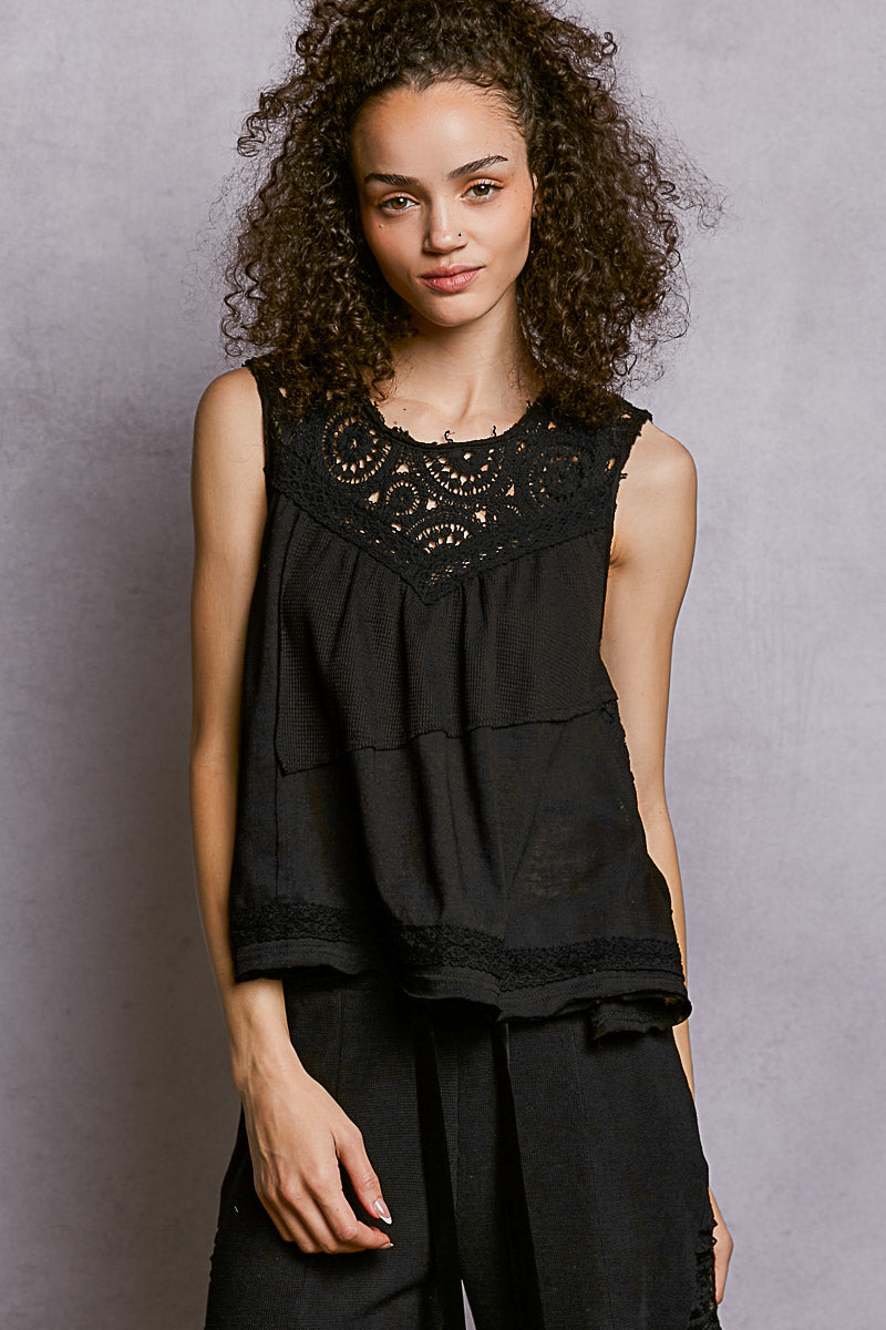 Valerie Lace Sleeveless Top