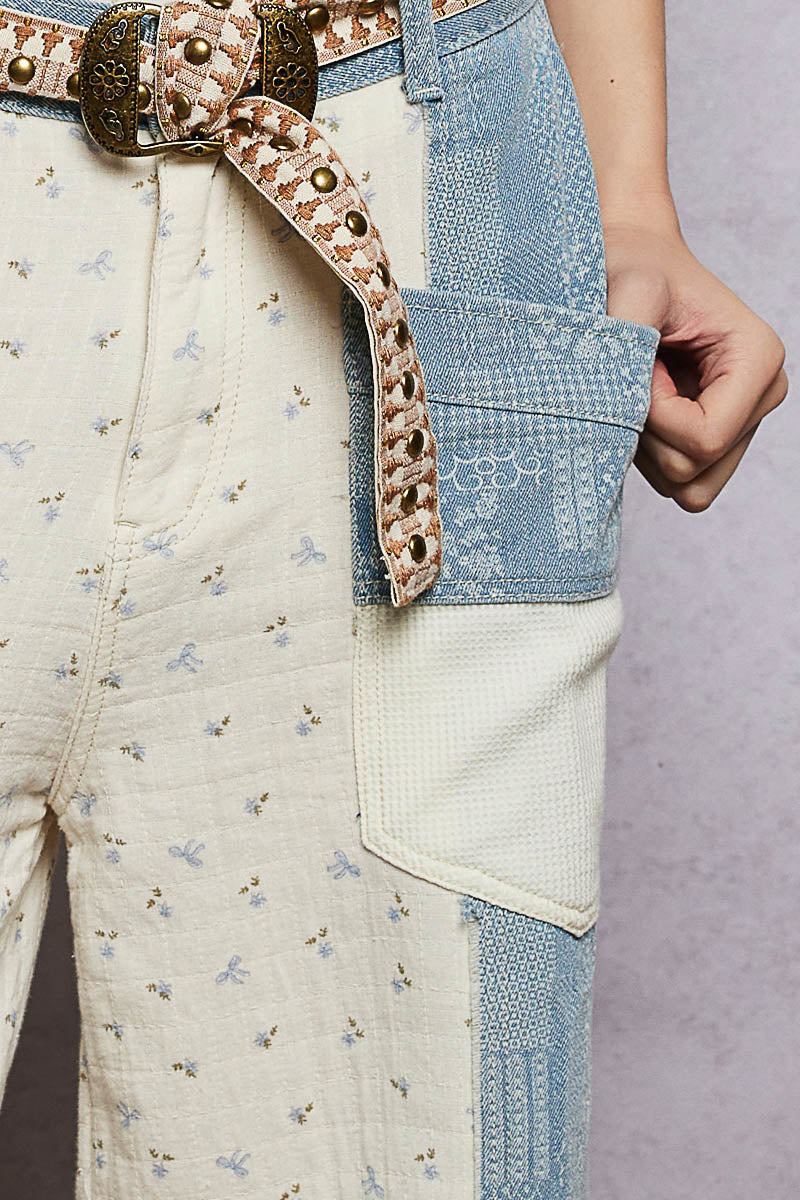 Tiffany Bow Denim Pants