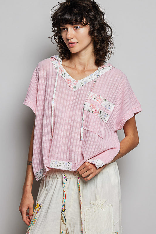 Julia Soft Pink cutout back top