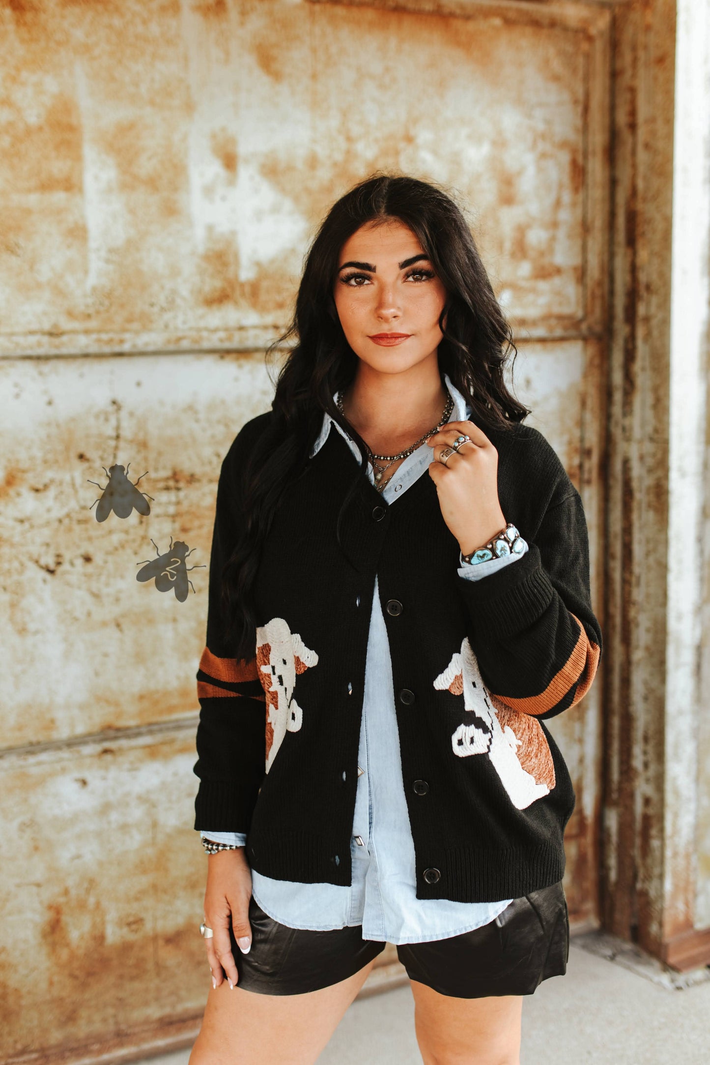 CATTLE CARDI *BLACK HEREFORD