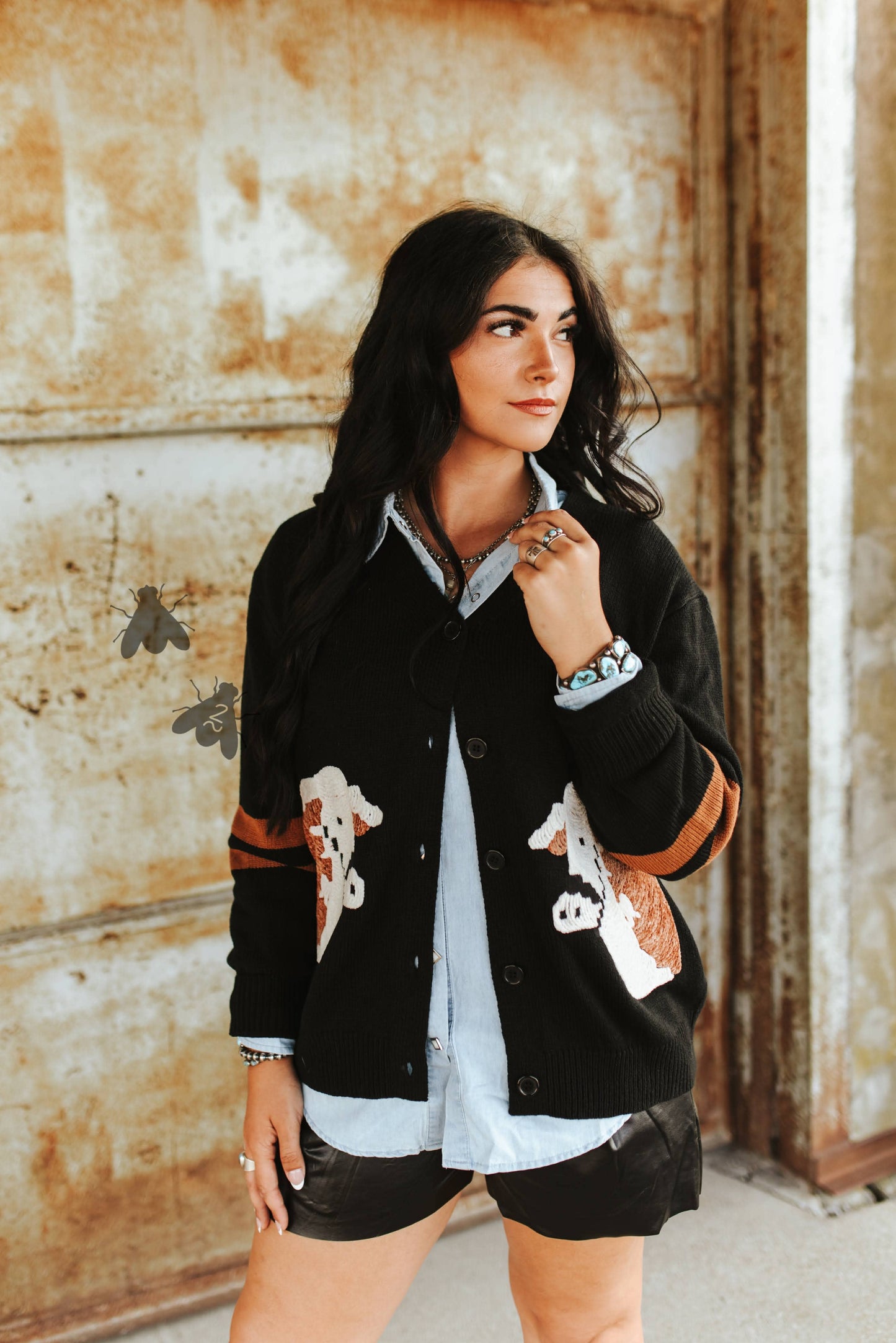 CATTLE CARDI *BLACK HEREFORD