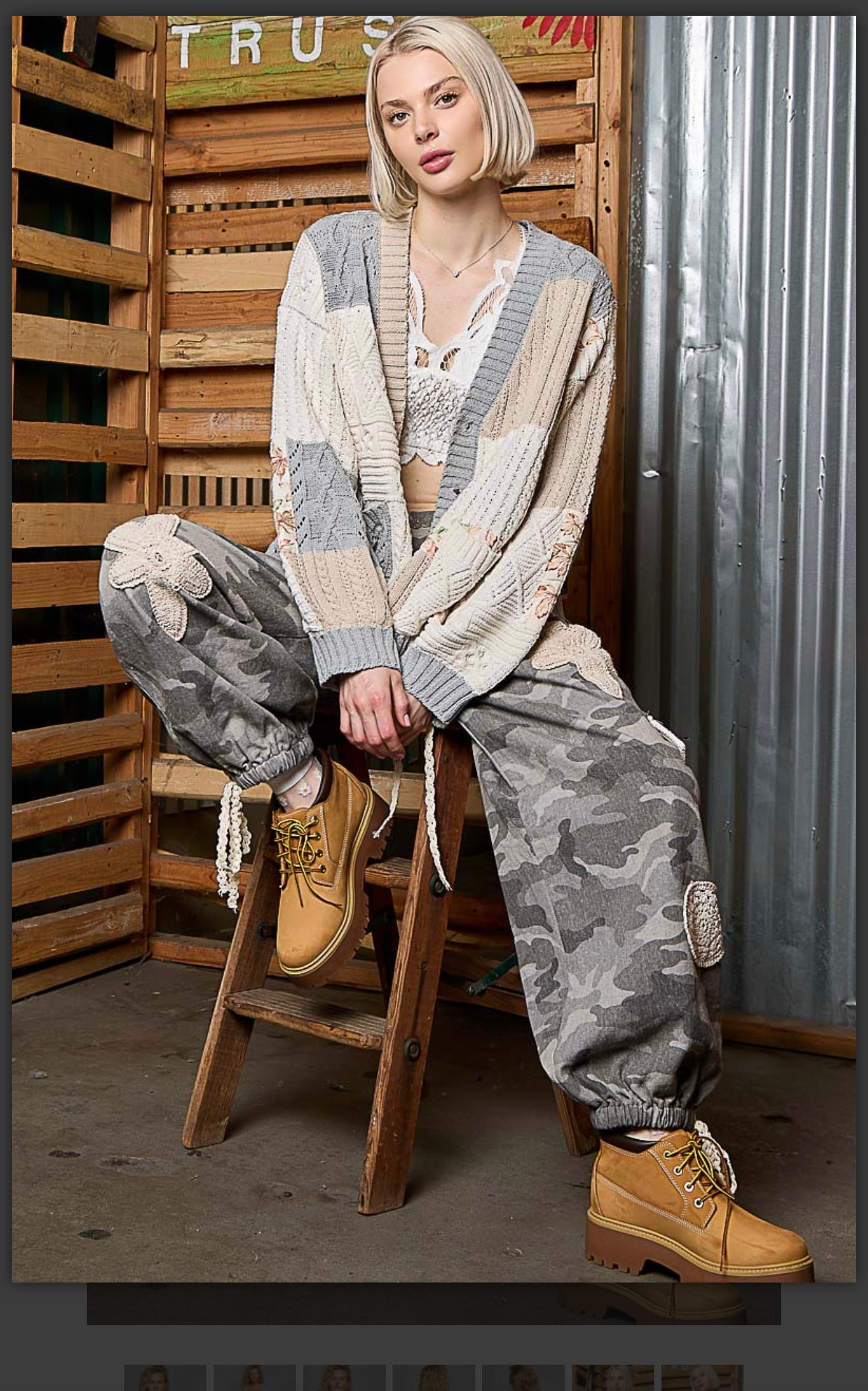 Pol V Neck Cardigan