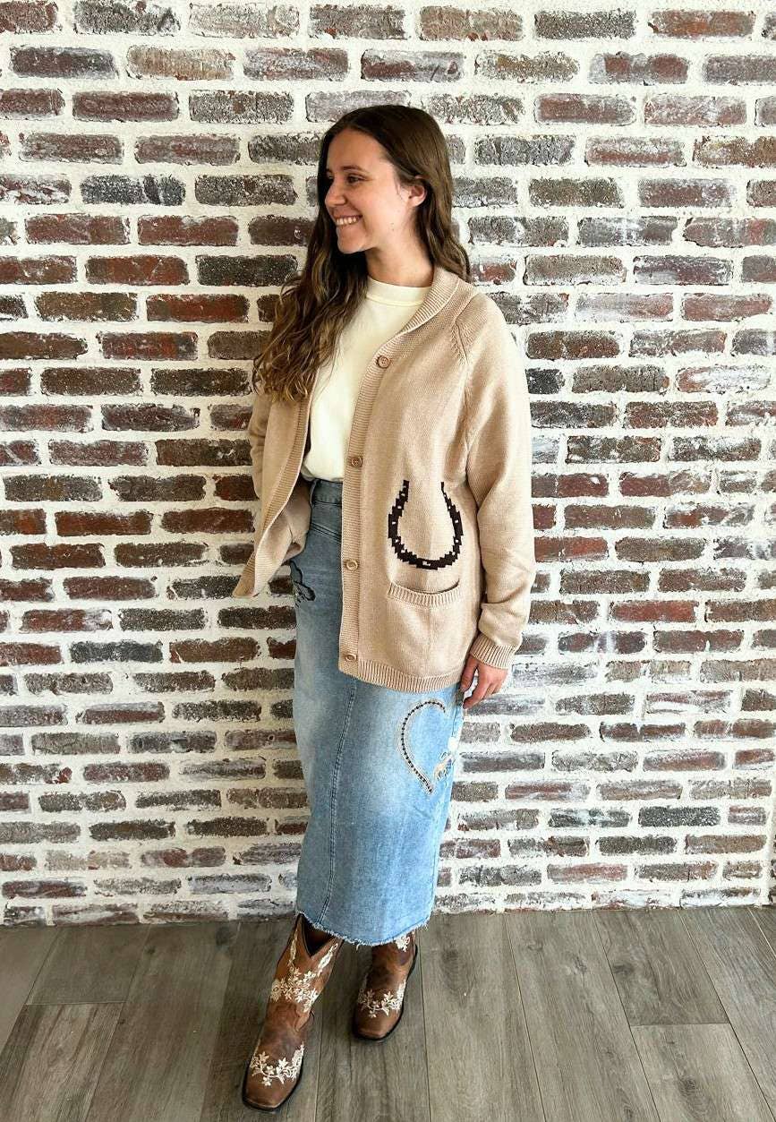 Equine Embrace Jacquard Sweater